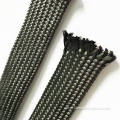 high abrasion resistance Carbon fiber braided sleeve